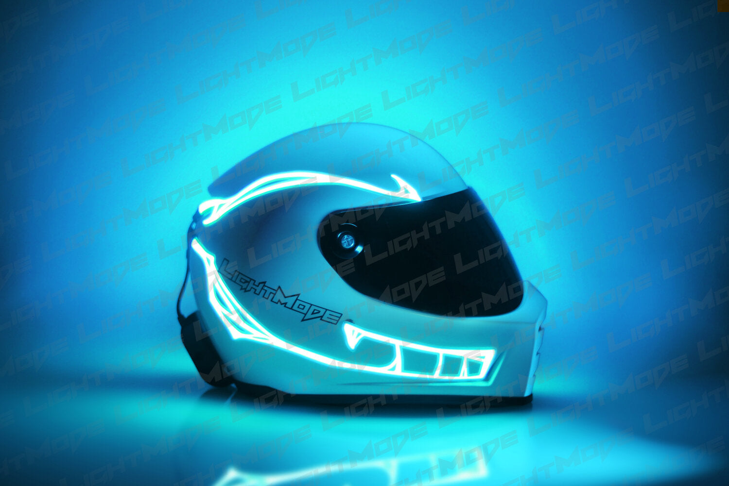 aqua motorcycle helmet LightMode Venom Kit