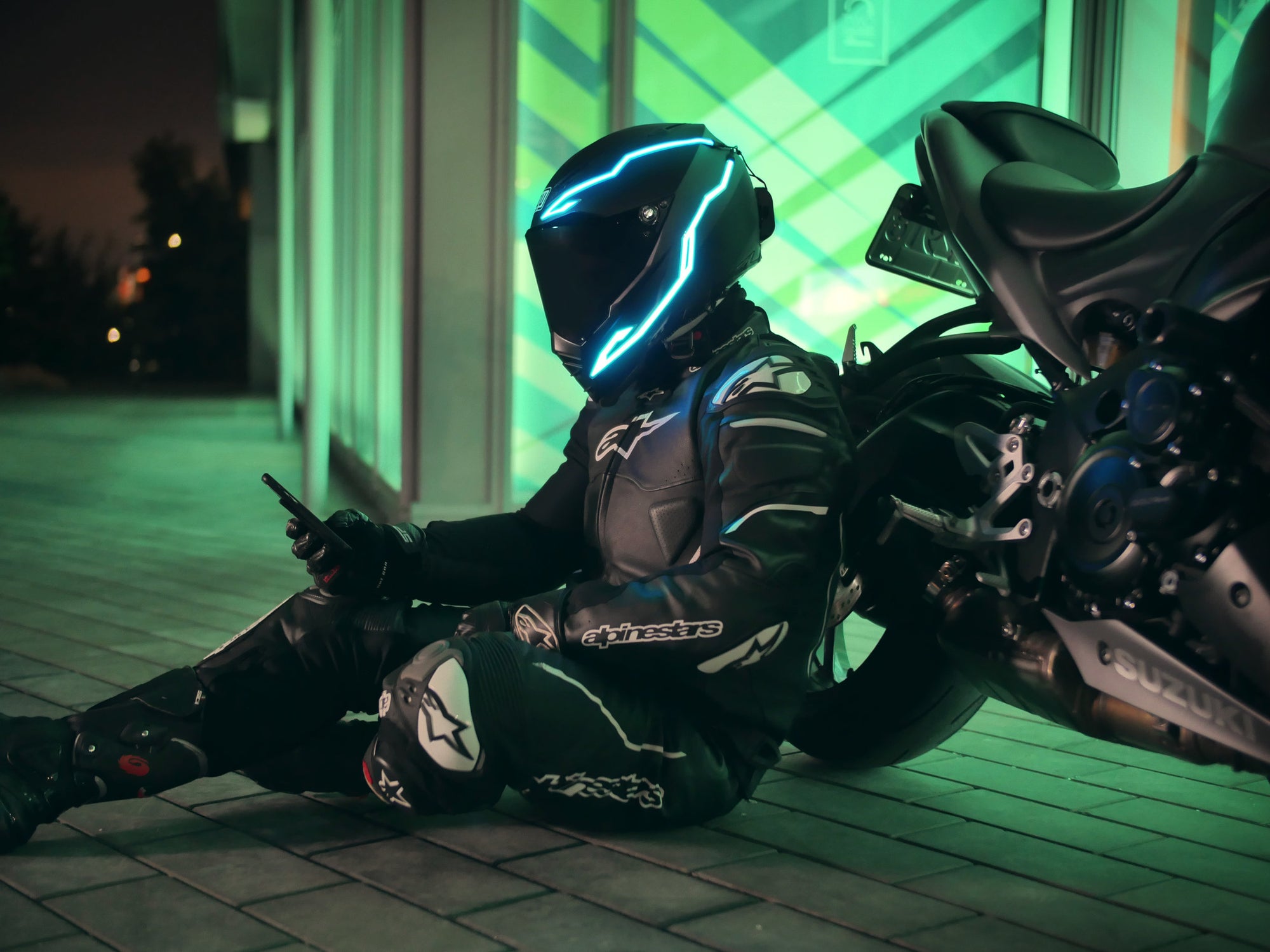 evos motorcycle helmet LightMode Evo Kit